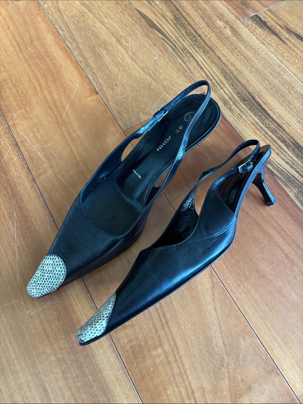 St. John kitten heels